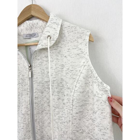 NEW Keren Hart Women's Quilted Zip Down Sleeveless Vest Large Karen Hart - Picture 3 of 5